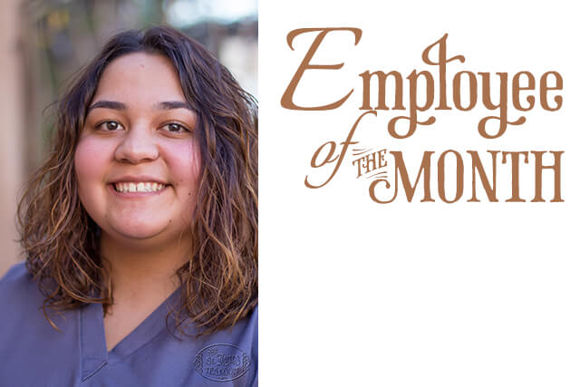 Angelica - Employee of the Month February 2016