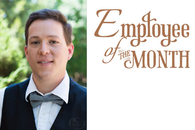 Matthew - Employee of the Month September 2017