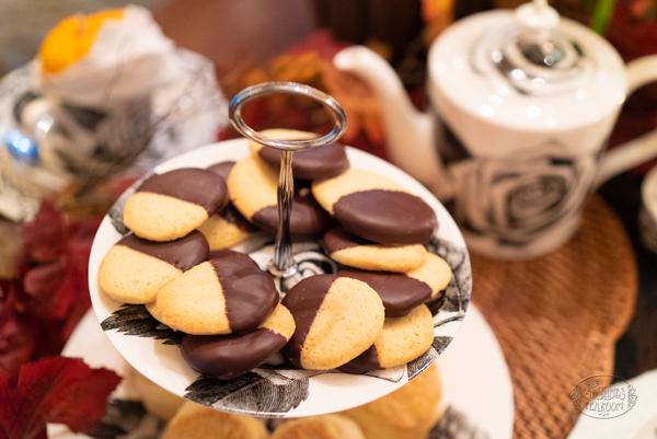Chocolate Dipped French Butter Cookies The St James Tearoom