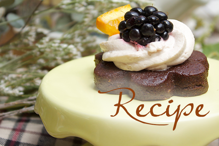 chocolate orange blossom cookies The St James Tearoom