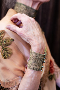 Green Lace Cuff