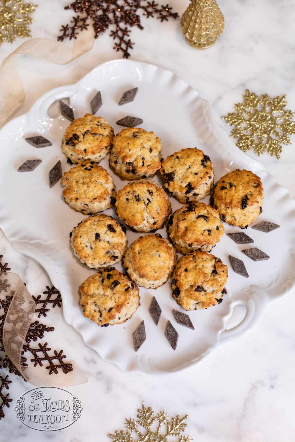 Quick and Easy Chocolate Cherry Scones Recipe