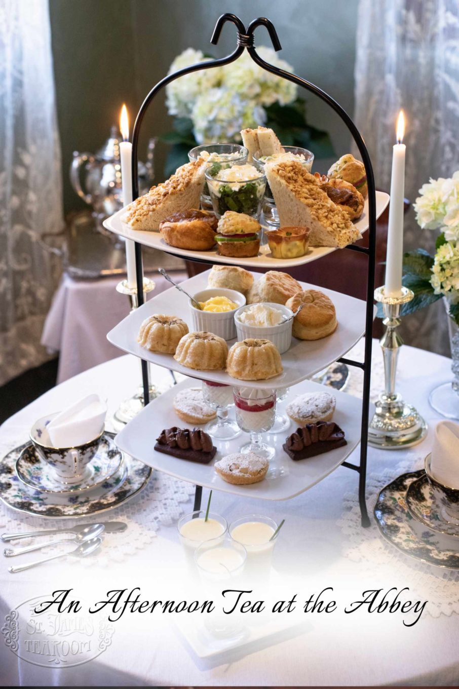 Click to View January Menu An Afternoon Tea at the Abbey