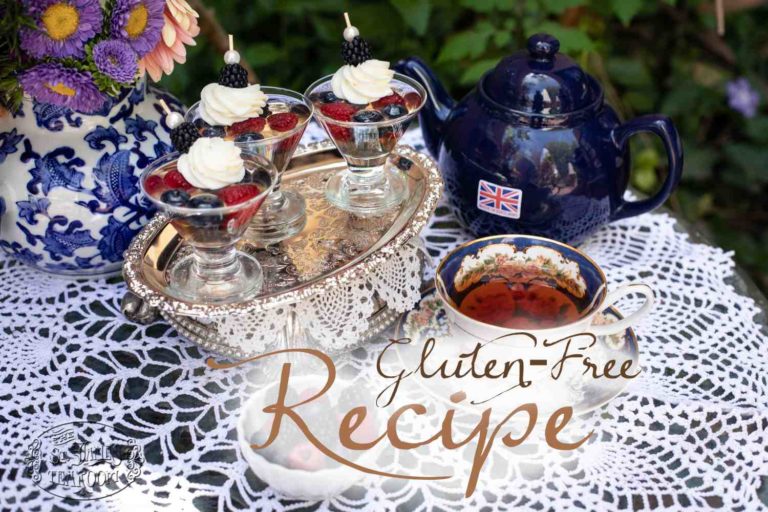 GlutenFree Sparkling Wine Berry Gelatin Recipe The St. James Tearoom