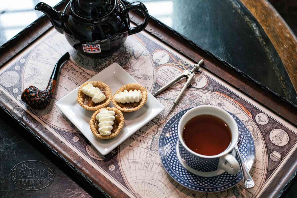 Afternoon Tea Menu for October – Around the World in 80 Days – The