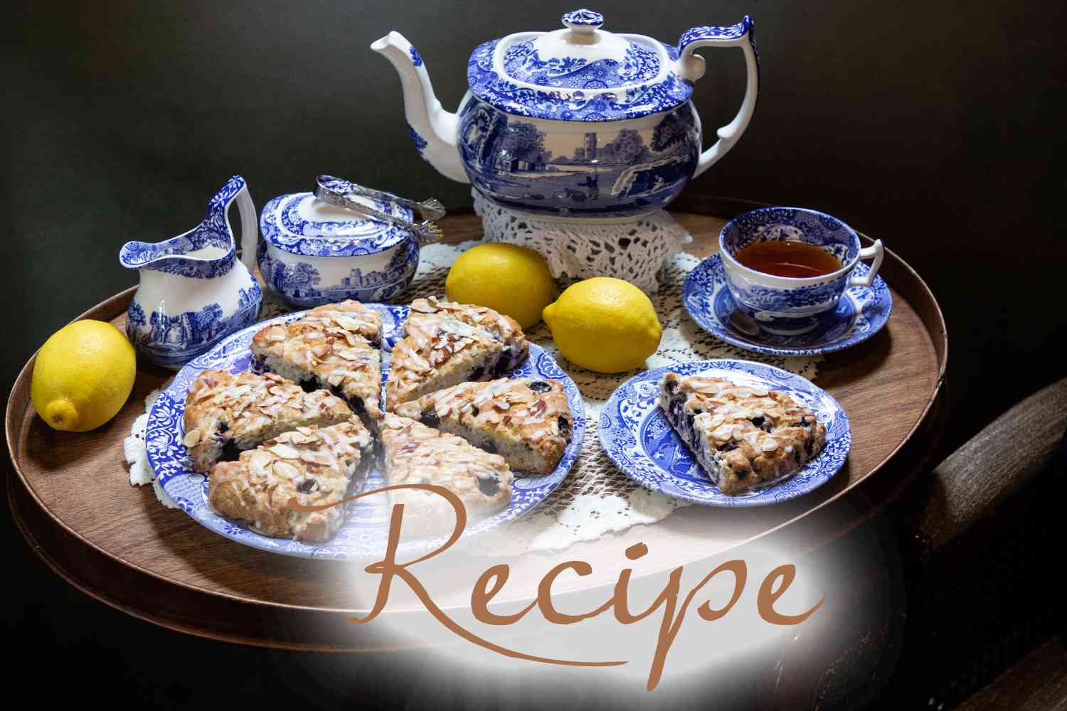 Gluten-free Blueberry Almond Scone - Afternoon Tea Scones Recipes With Tea