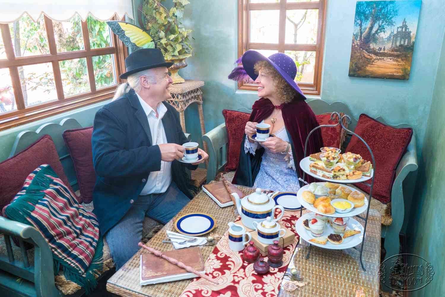 Date Night Idea Albuquerque - St. James Tearoom - Use the Excuse to Dress Up