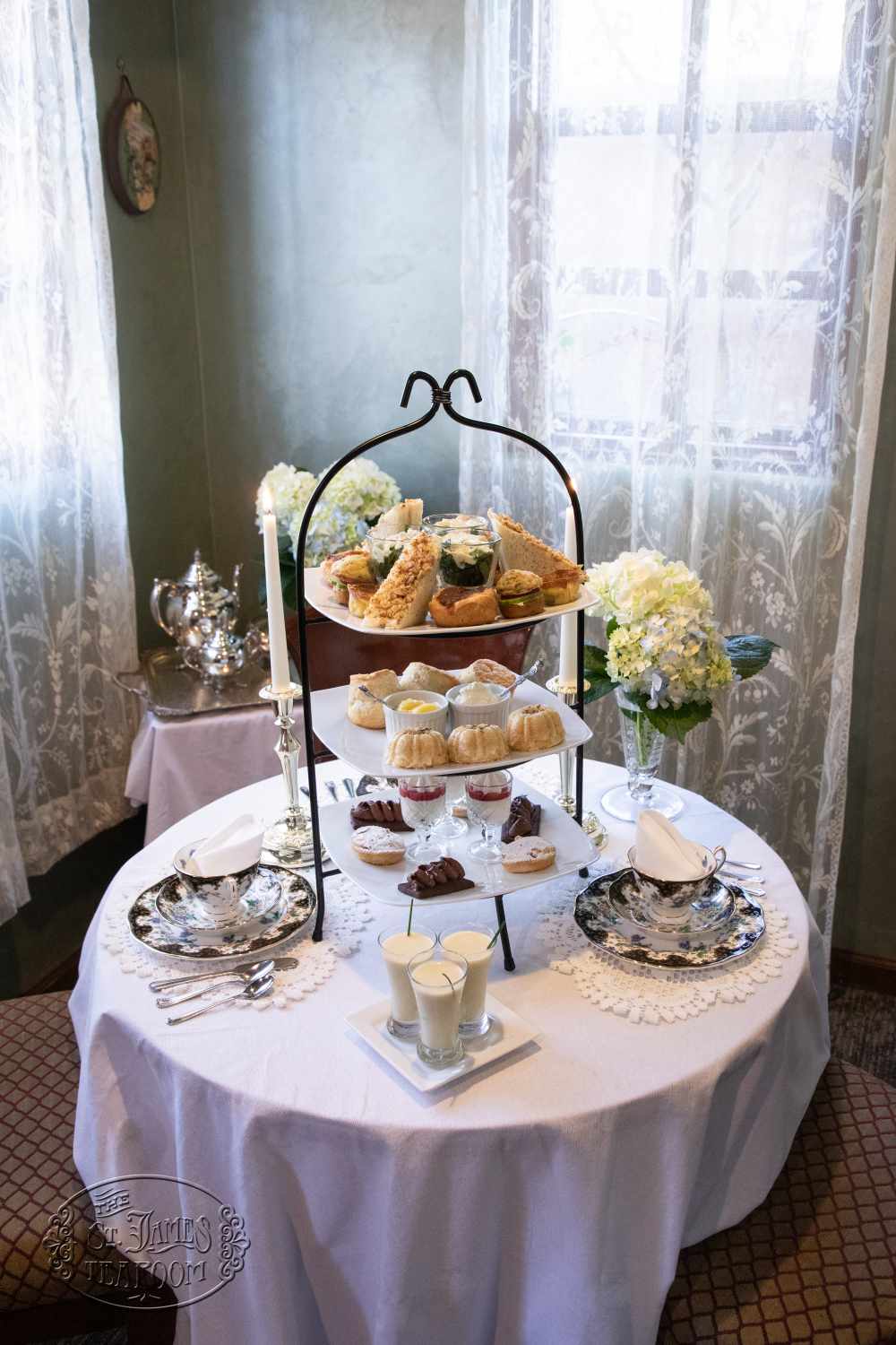 Afternoon Tea at the Abbey Menu - Dine in for 3