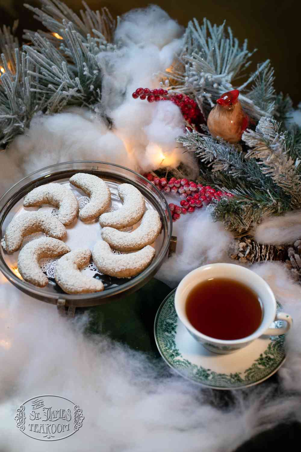 Crescent Pecan Christmas Cookies Recipe Perfect Holiday Party Treat