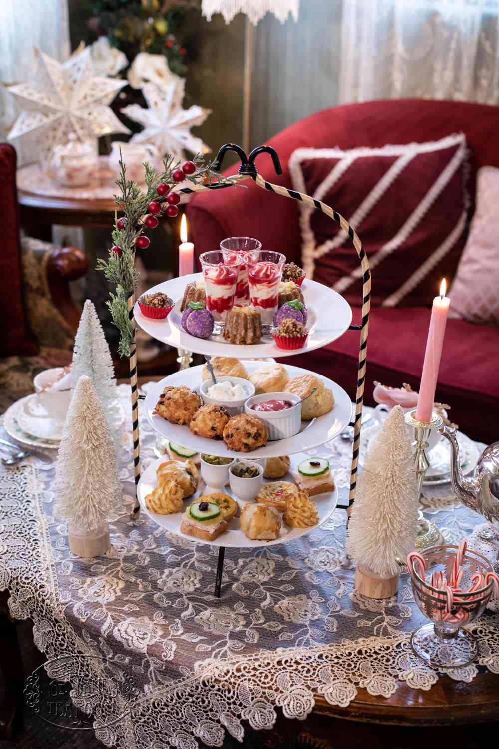 Afternoon Tea Menu - Winter's Dream Journey with the Nutcracker - Dine in 3 Menus