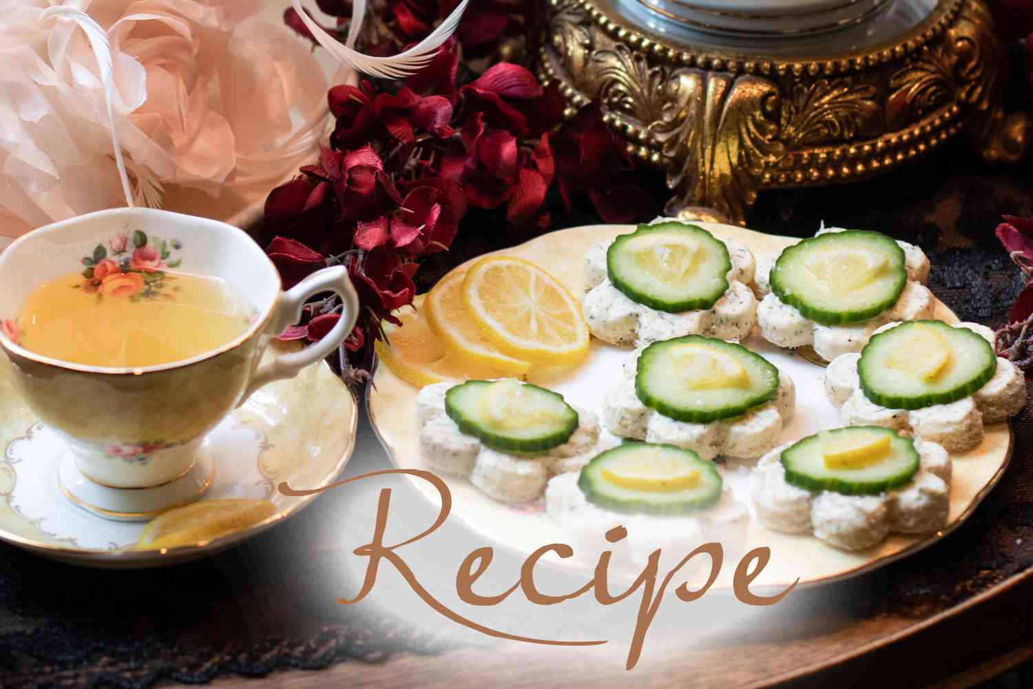 Lemon Dill Cucumber Tea Sandwich Recipe