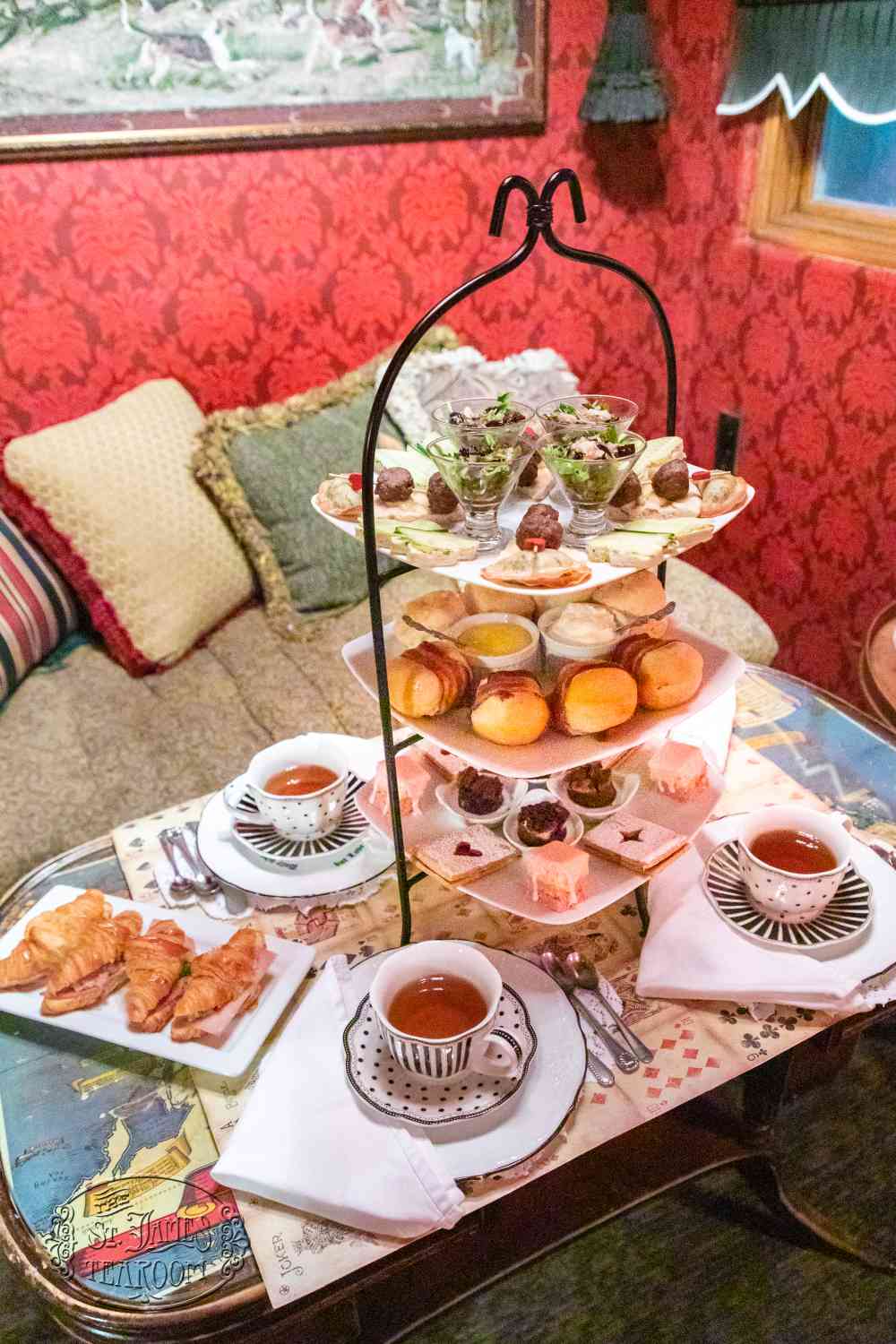 Whimsical Wonderland Afternoon Tea Menu - Dine in Tray for 4