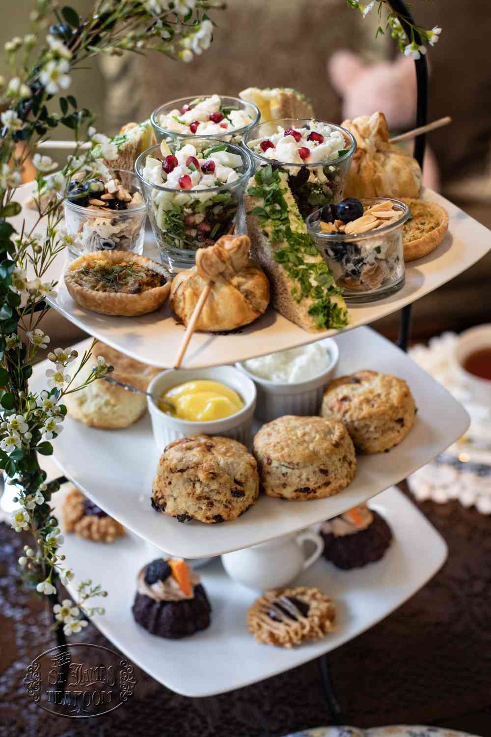 Afternoon Tea Menu - Tea in the Hundred Acre Wood - Dine in Tray for 3