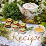 Smoked Salmon Cucumber Tea Sandwich Recipe with Tea