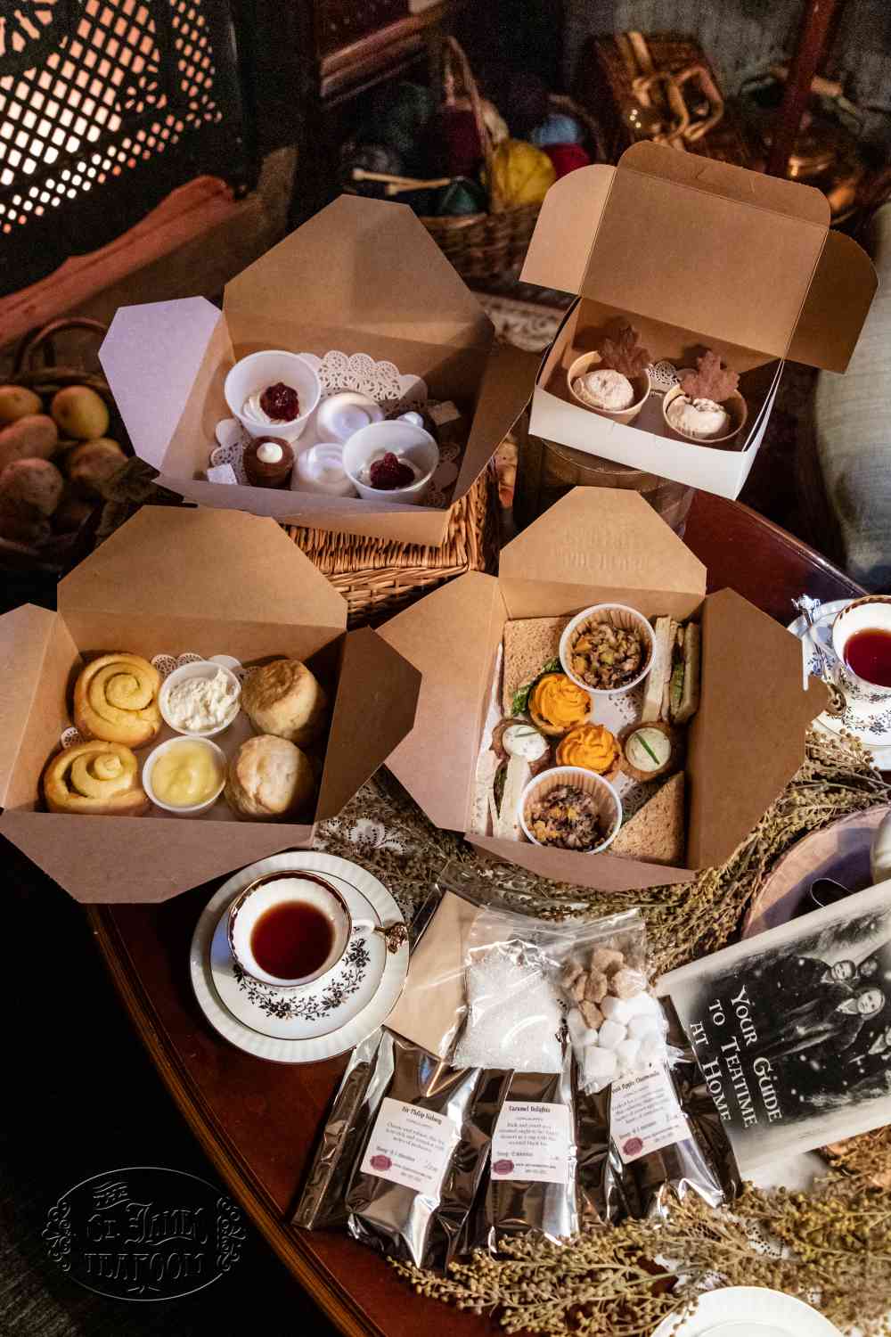 St James Tearoom Albuquerque - Narnian Teatime Theme for Carry Out