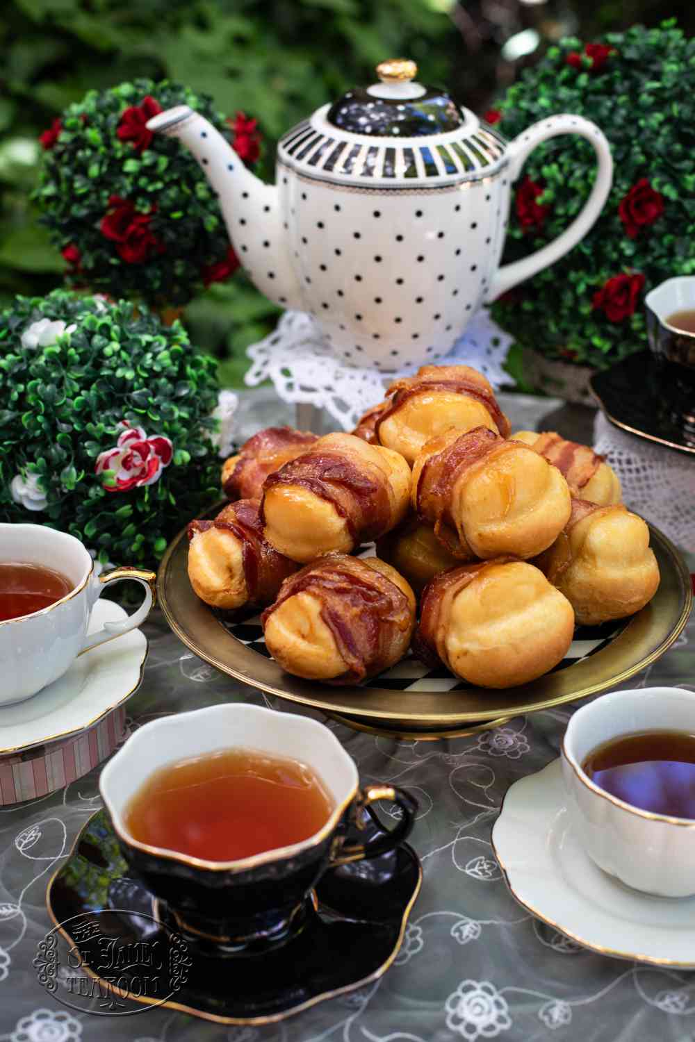 Carry Out Fine Dining Albuquerque - Whimsical Wonderland Theme - Eat Me Bacon Breads