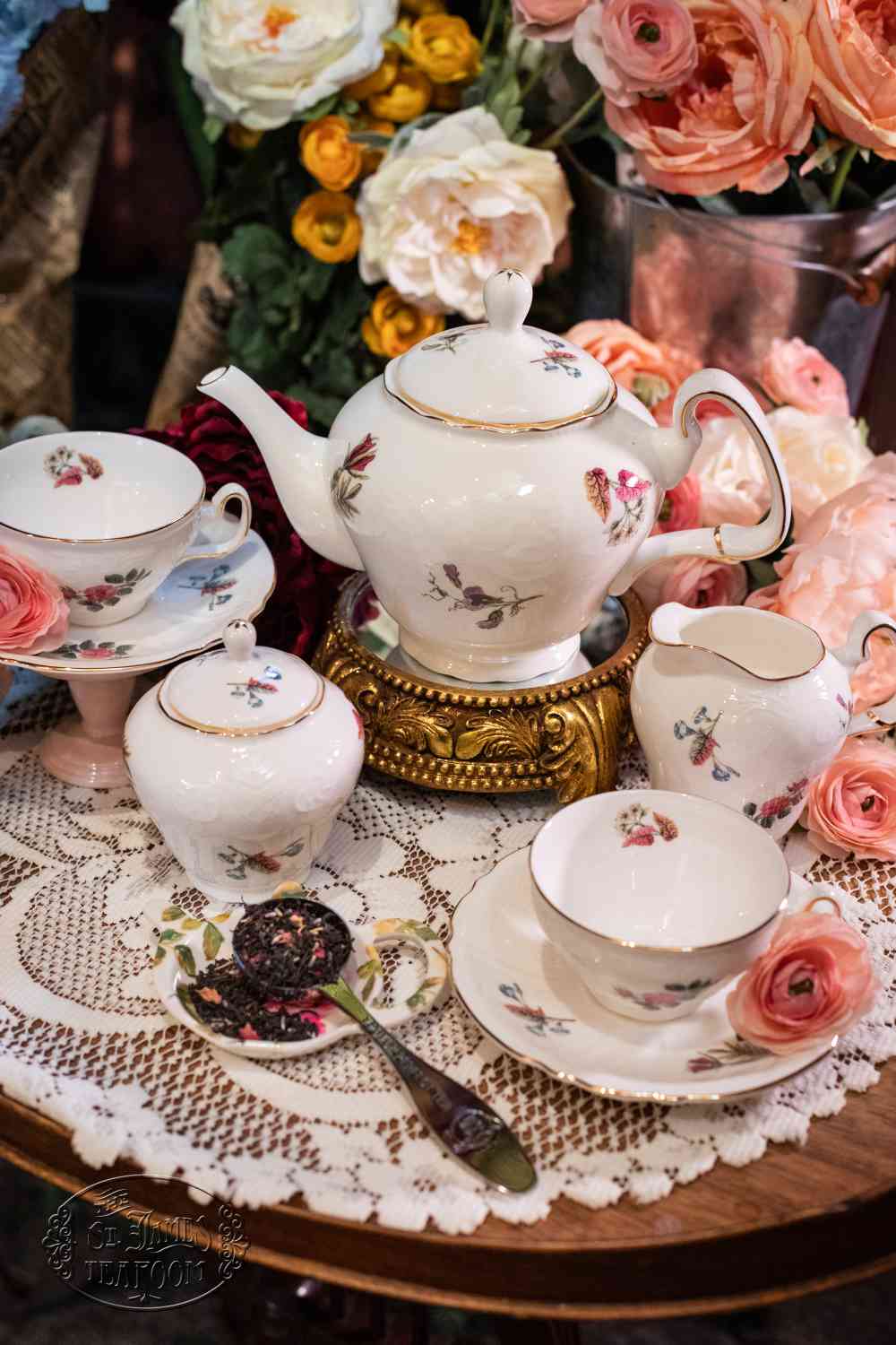 St. James Tearoom Albuquerque - Boutique Giftshop - Anna Garden China Pattern