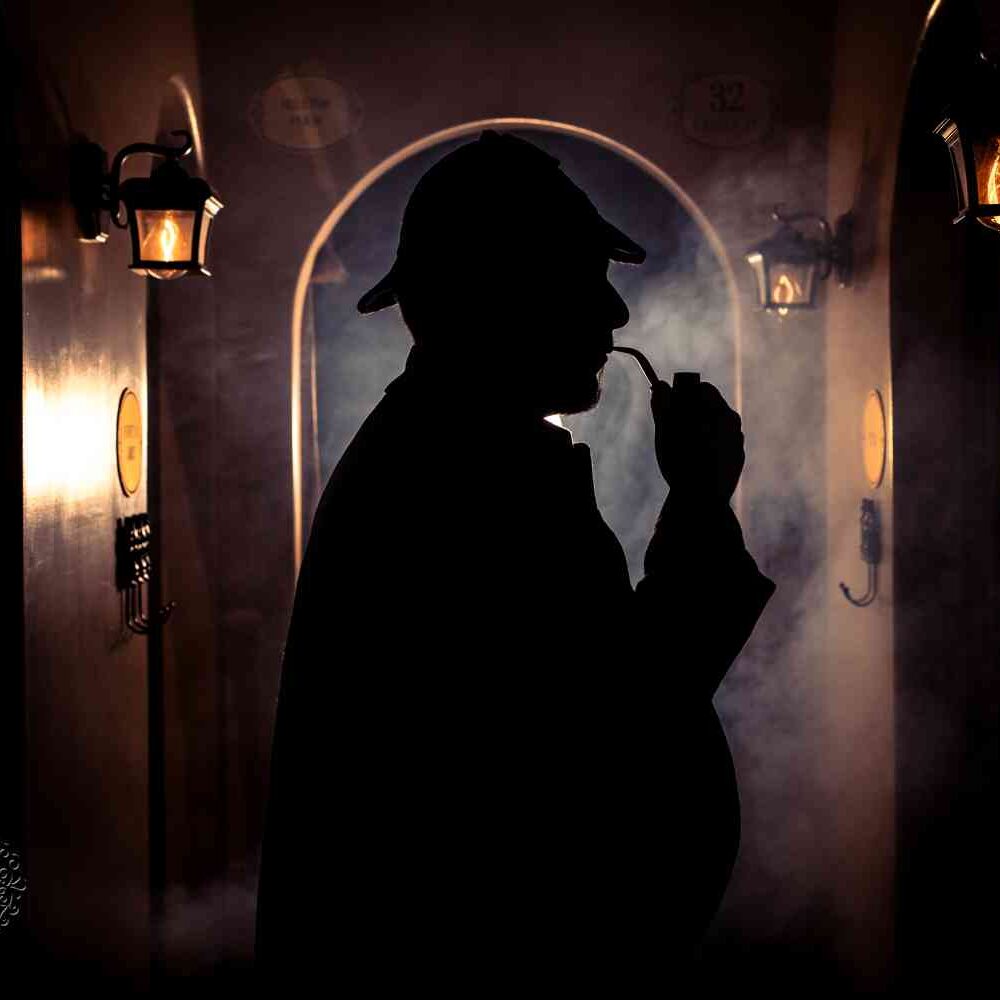 sherlock holmes cigarette Get a Clue”