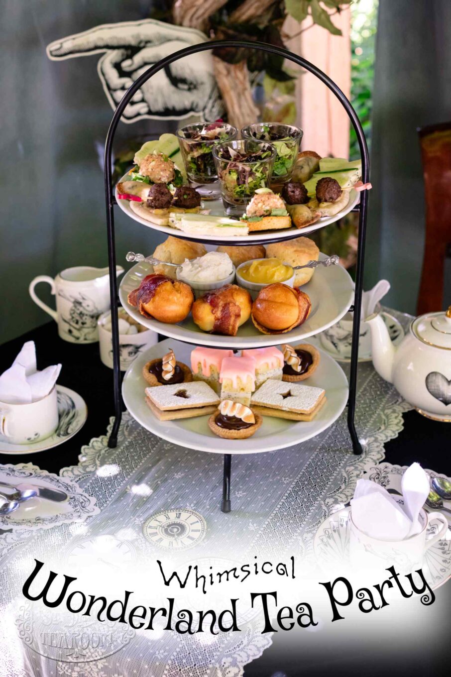 Fine Dining Albuquerque - Whimsical Wonderland Tea Party Menu