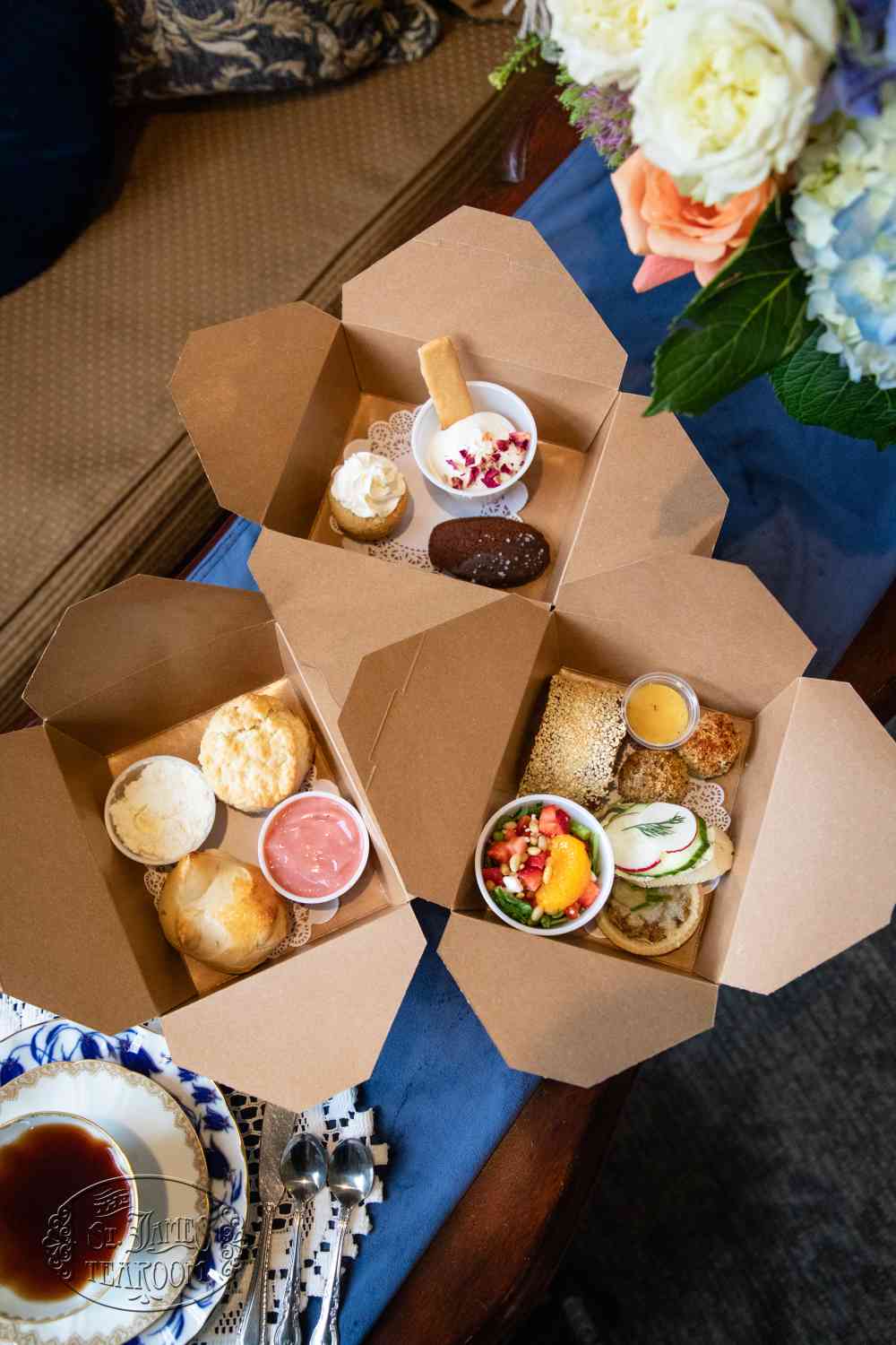 St James Tearoom Albuquerque A Royal Celebration Menu for Carry Out