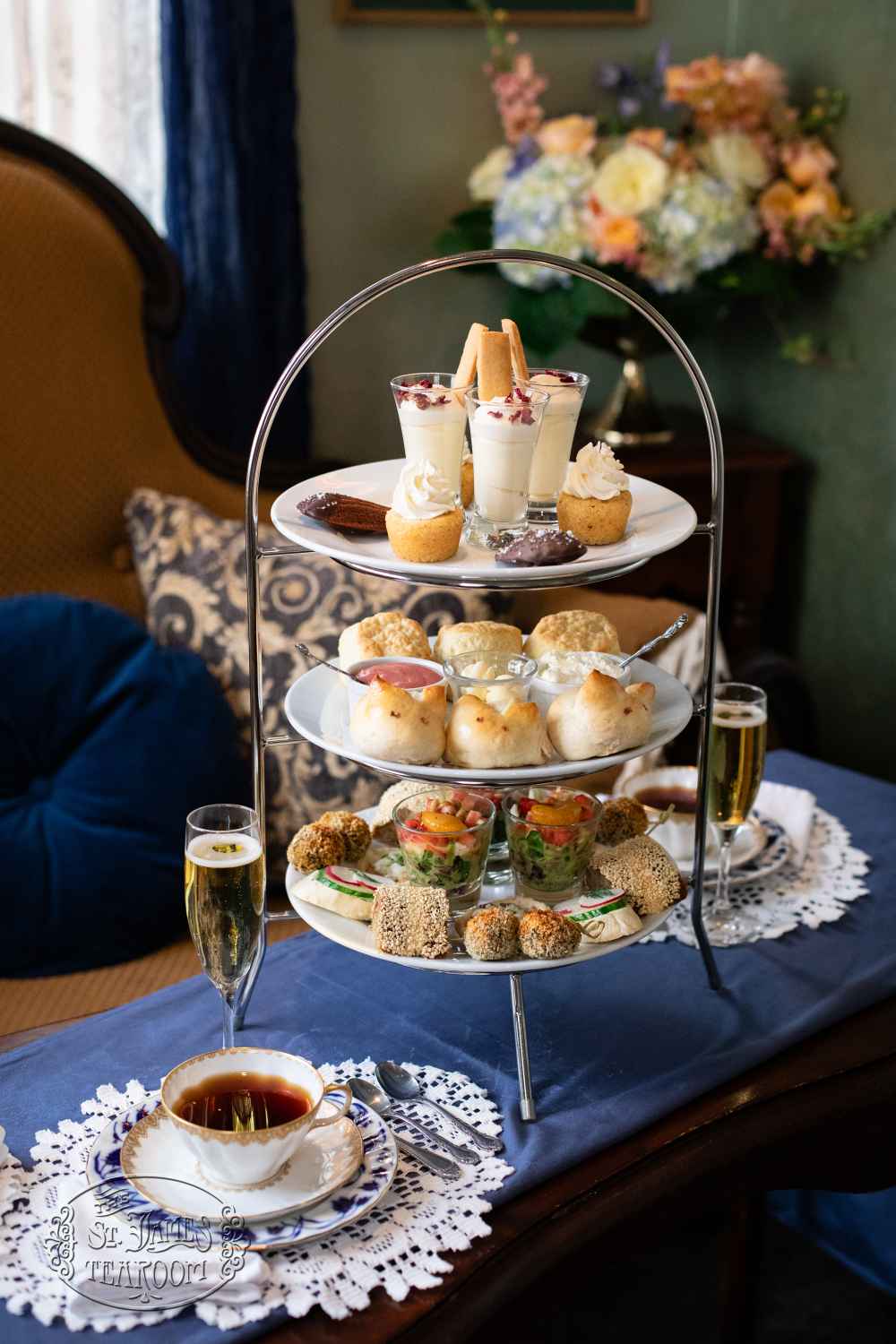 St James Tearoom Albuquerque - A Royal Celebration Menu for Dine In