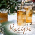 Iced Lavender Lace with Honey Simple Syrup Recipe