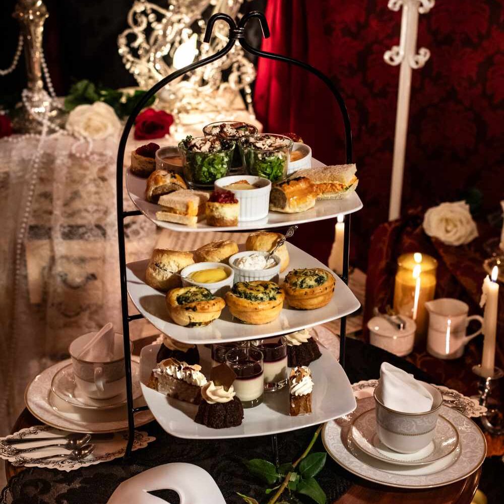 Afternoon Tea Menu for January – Music of the Night: Tribute to