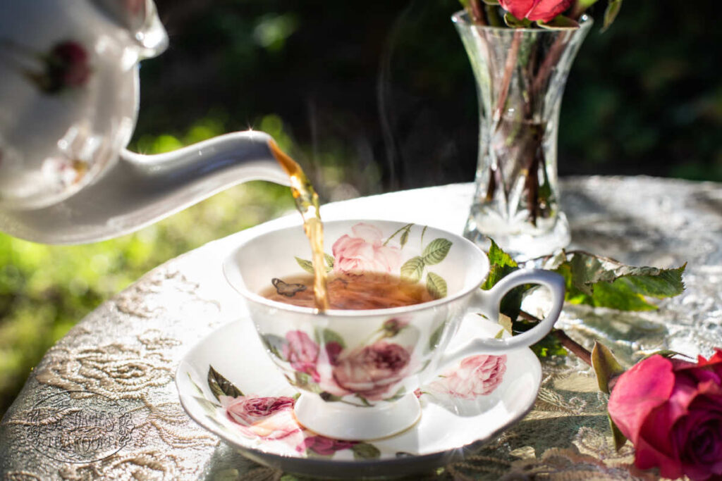 St James Tearoom - China Tea Cup and Saucer