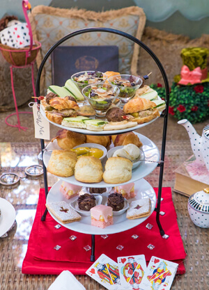 Whimsical Wonderland Tea Party Tray