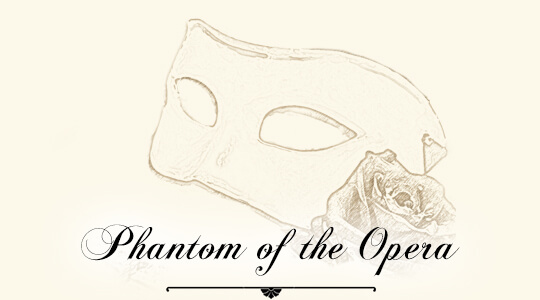 Phantom of the Opera - October Menu